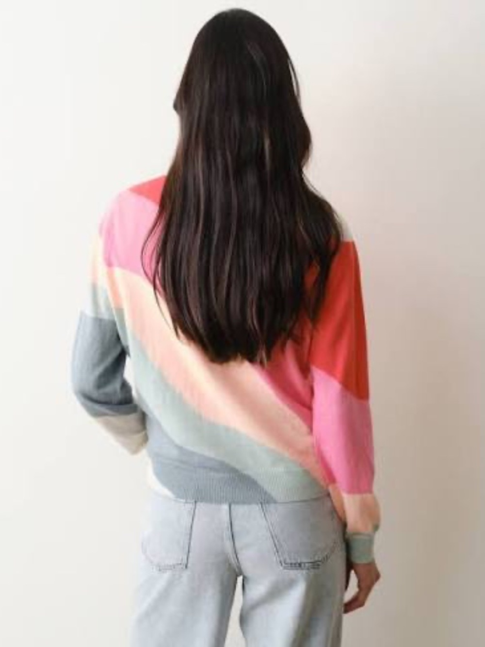 Marine Layer Icon Wave Cotton Crew Neck Sweater - MED - Picture 4 of 7